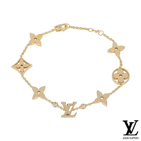 lv bracelet diamond|louis vuitton bracelet with gems.